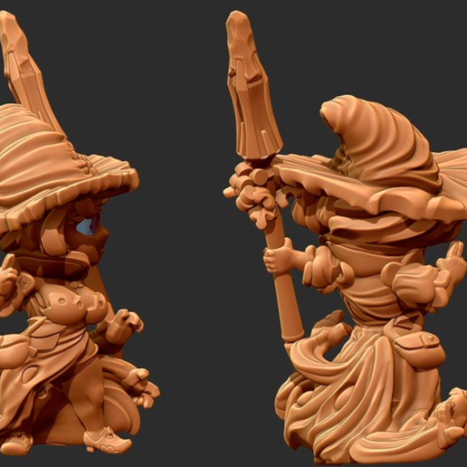 Capture d’écran 2018-01-24 à 12.14.26.png Download free STL file Kingdom Death Flower witch Chibi • Object to 3D print, HeribertoValle