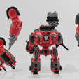 New-Kast-Robot-4.png New 10 inch Custom Kastelan Robot (Ryza) with Extra Arm Weapons