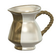 coffee-tea-pot-vase-79 v7-05.png stylish coffee milk tea cream pot vase cup vessel watering can for flowers ctp-79 for 3d-print or cnc