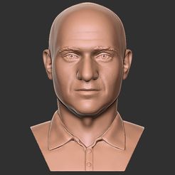1.jpg STL file Andre Agassi bust for 3D printing・3D printer design to download