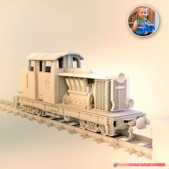 c01.jpg STL file Diesel-01-C locomotive - ERS and others compatibile, FDM 3D printable・3D print design to download