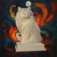 jpg_frame_21.jpg Elegant Long Haired Sitting Cat – SoliDRawinGs SG3380