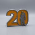 DSC_0509.jpg Halo MASTER CHIEF 20TH ANNIVERSARY | 20TH ANNIVERSARY MODULAR LOGO #XBOX20