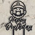 Mario-HB.jpg Mario Bros Cake topper