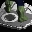 11.jpg Hulk From Movie The Incredible Hulk 2008 with Edward Norton File STL 3D Print Model Two Versions