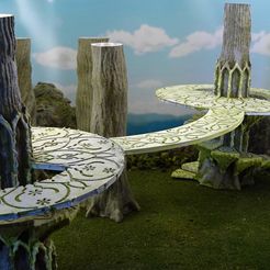 68e34c528ab2eac34814eee5daf4f6a3_display_large.JPG Бесплатный STL файл Elven treehouse・Дизайн 3D-печати для загрузки