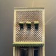 Sanchez-6.jpg HO Scale small brick commercial building "The Sanchez Building"