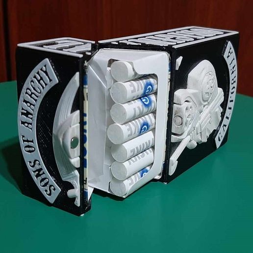 🚬 Cigarette Box Box・ STL File for 3D printing・Cults