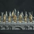 5.jpg Medieval Chess Set - 3d Print Model