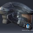 10006-4.jpg Halo Reach Noble 6 Helmet - 3D Print Files
