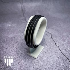 IMG_3068.jpg 3D file Stripes ‏‏Bracelet・3D printable model to download