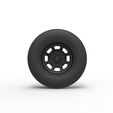 5.jpg 3D file Diecast NASCAR wheel・3D printing design to download