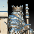 6767768.png Ironbound King - бесплатный шахматный король STL