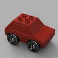 1b1e8e0e6210c83bcd2f3aefdce5393f_display_large.jpg Free STL file Volkswagen Golf GTI - Duplo Compatible・3D print design to download