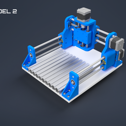 🧞‍♂️ Mini CNC Model 2・Archivo STL Gratis para Impresión 3D・Cults