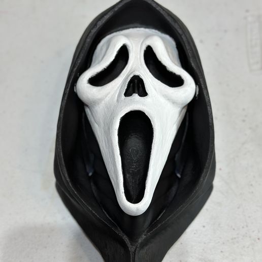 👻 Ghostface Wall Mount – 3D Printable STL