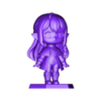 Otaku Studio Chibi Tessia Eralith With Base.stl Chibi Tessia Eralith - The Beginning After The End FAN ART 3D 模型
