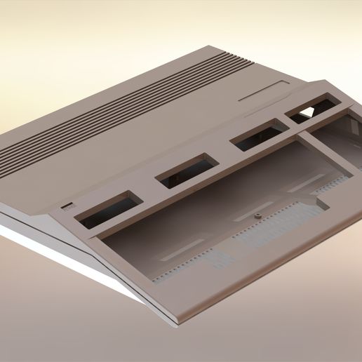 12.jpg Modèle d'impression 3d du boîtier du Commodore 128
