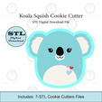 Etsy-Listing-Template-STL.png Koala Squish Cookie Cutter | STL File
