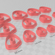 Capture1.png Shield 3 Donut Clay Cutter - Earring STL Digital File Download- 14 sizes and 2 Earring Cutter Versions