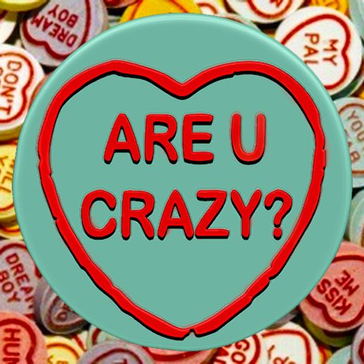 GIANT LOVE HEART SWEET - Are You Crazy? 3D model