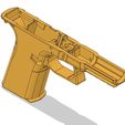plain-isometric-VG17.jpg Free STL file Glock G17 gen 3・Object to download and to 3D print