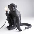 11485411-5914512331053552.jpg STL file SELETTI MONKEY LAMP DESK・3D printable model to download