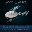 Dreadnought-15.jpg 1/1000 TOS and Refit Dreadnought