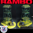 Portada.png Commemoration Model: Rambo Savage Strike Headquarters Coleco Jocsa 1985