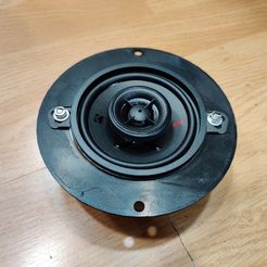 IMG_20200123_115419.jpg Archivo 3D gratis Adaptador de altavoz de 3,5 a 4 pulgadas・Modelo imprimible en 3D para descargar