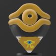 ALEXA_ECHO_DOT_5_hollow_Millenium_Eye.jpg Suporte Alexa Echo Dot 4a e 5a Geração Yu-Gi-Oh! Hollow Millennium Eye