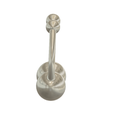 fem_jewel_septum_41_d65 v1-02.png STL file fake nose hook FAKE NIPPLE PIERCING "BALLS FARTHER" Male Female Septum Barbaella male Non-Piercing Body Jewellery Bondage Weight femJ-41-d65 3d print cnc・3D printable model to download