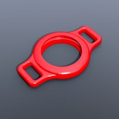AirTag-Dual-hero.jpg STL file Apple AirTag TwistLock KeyRing for Pets・3D printable model to download