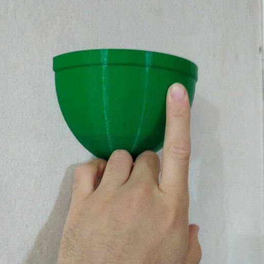 Wall pot - 3D model önizlemesi