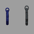 render 04.png Tibia Miniature Runes - SD UH Keychain