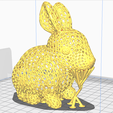 coelho-com-suporte-1.png Coelho Voronoi, Voronoi Rabbit