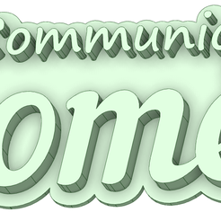 Communion-Roméo_e.png Archivo STL Communion Romeo cookie cutter・Diseño de impresora 3D para descargar