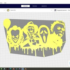 squadgoals.jpg STL file 2D Silhouette/Stencil Horror Squadgoals・3D printable model to download