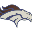 Denver-broncos.png Denver Broncos 2D horse head logo
