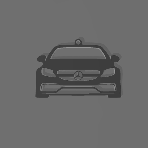 Mercedes W205 Front key ring