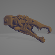 Spino-Head-1.png Spinosaurus Mini Chaos Knight Head