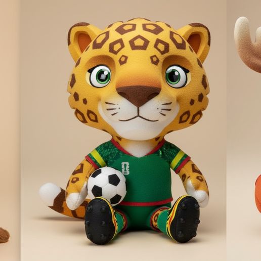 🗺️ FIFA World Cup 2026 Official Mascots - Steiff & Japanese