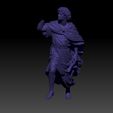 12.jpg Erzengel Gabriel Statue - 3D-Druck STL