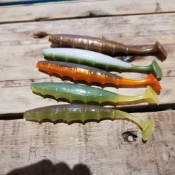 My_Makes.jpg Fishing Lure Mould (plastisol injection)