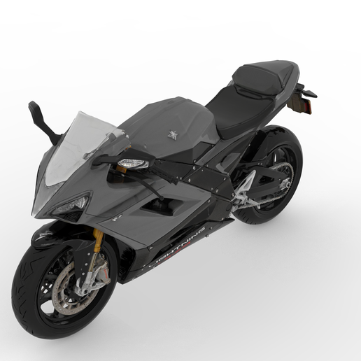 Lightning LS-218 2014 Electric Superbike – Detailed Miniature Model for Display & Easy Printing