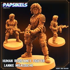 human-resistance-fighter-lannie-misalouche.jpg LUCHADORA DE LA RESISTENCIA HUMANA LANNIE MISALOUCHE
