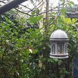 Gazebo Bird Feeder3.jpg Fichier STL Mangeoire à oiseaux style gazebo・Plan pour imprimante 3D à télécharger