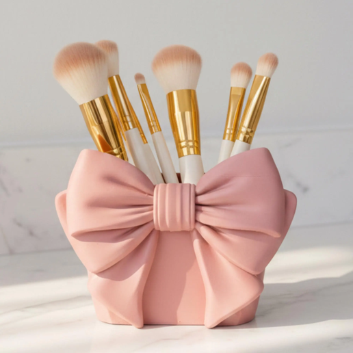 Makeup Organizer 3D Print - Bow STL & 3MF