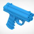 036.jpg Archivo STL SFX pistola P11 bajo el agua de la película Lara Croft Tomb Raider: La Cuna de la Vida 2003 modelo de impresión 3d・Plan para descargar y imprimir en 3D, vetrock