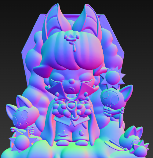 ☀️ DIMOO Embrace the Sun Figure・ STL File for 3D printing